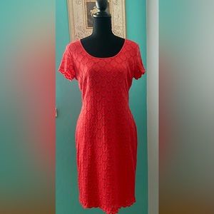 Ronnie Nicole size M(6-8) eyelet dress